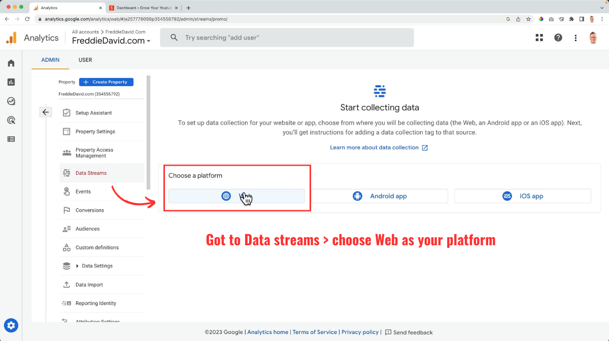 Connect Google Analytics to your WordPress site
